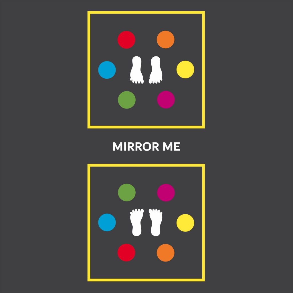 Mirror Me 2 Players Creative Preformed Markings