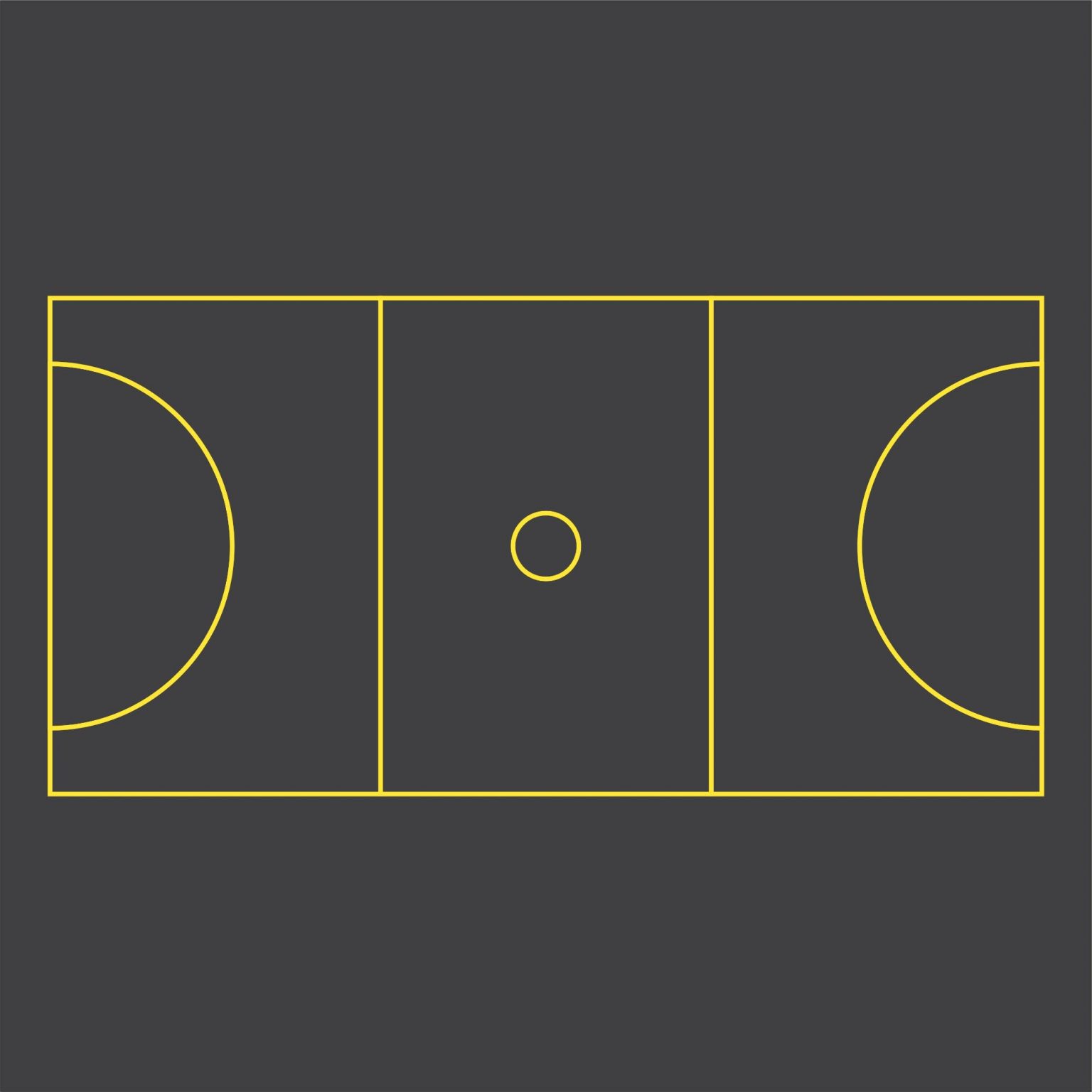 Netball Court – Creative Preformed Markings