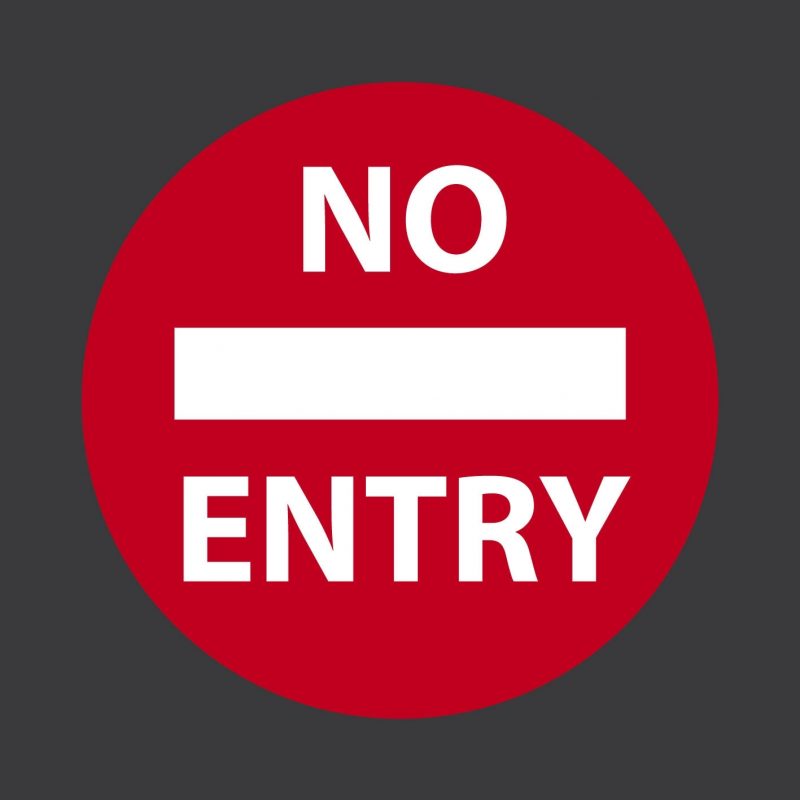 no-entry-creative-preformed-markings