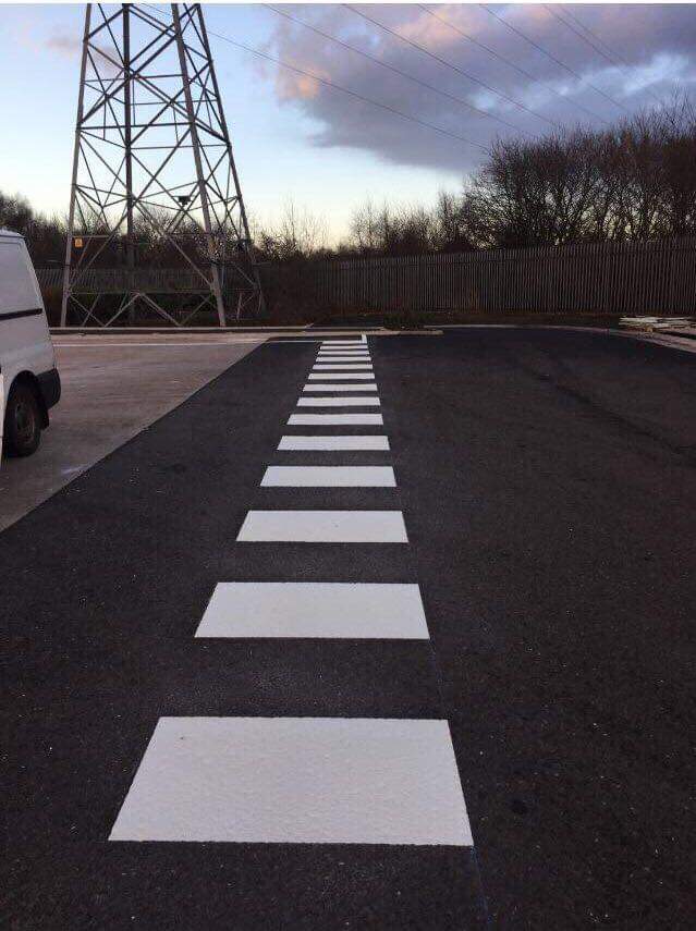 Road Markings Creative Preformed Markings